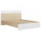 Кровать ЛАЙТ 1600х2000 Белый/корпус Дуб Сонома