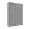 Шкаф-купе «Домашний», 1600 ? 600 ? 2300 мм, ЛДСП, цвет белый