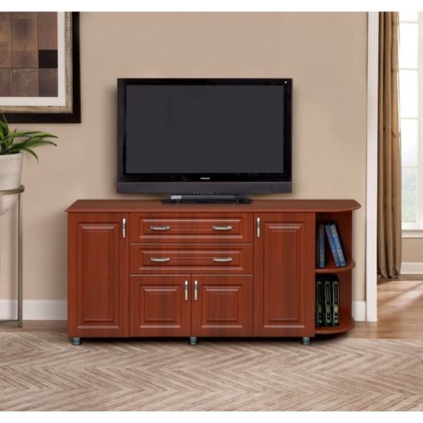 Комод №4, 1950 ? 425 ? 876 мм, правый, цвет итальянский орех