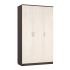 Шкаф 3-х створчатый ШР-3 2100х1200х550 Дуб выбеленный/Венге