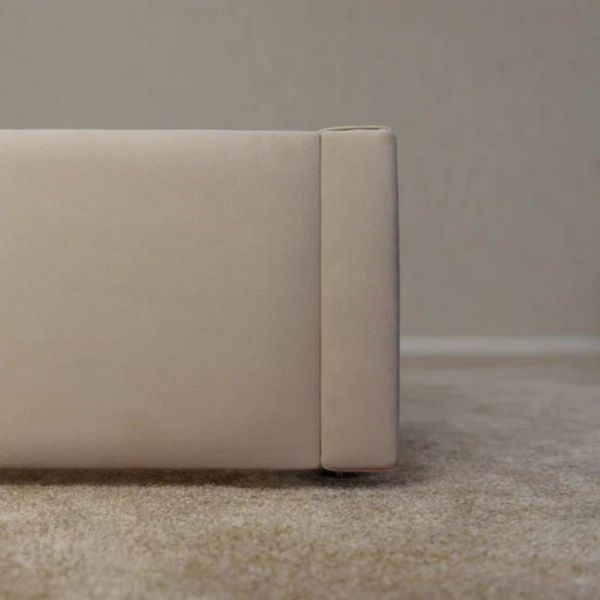 Кровать «Атриум» с ПМ, 1400 ? 2000 мм, 1 ящик, велюр, цвет velutto 16