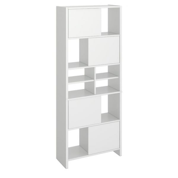 Стеллаж, 700 ? 320 ? 1785 мм, цвет белый жемчуг