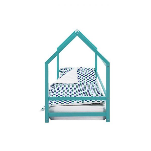 Детская кровать-домик Монтессори Бельмарко Svogen мятный
