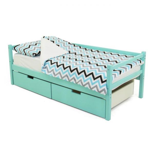 Детская кровать-тахта Svogen мятный