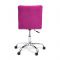 Кресло ZERO флок фиолетовый 138