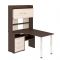 Стол компьютерный «СР 133» с надстройкой, 1010 ? 1300 ? 1750 мм, левый, венге / карамель
