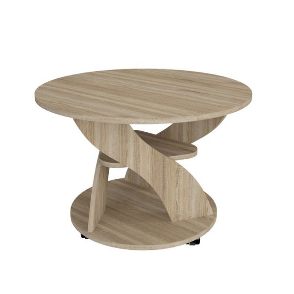 Стол журнальный 1, 700 ? 700 ? 495 мм, цвет белый