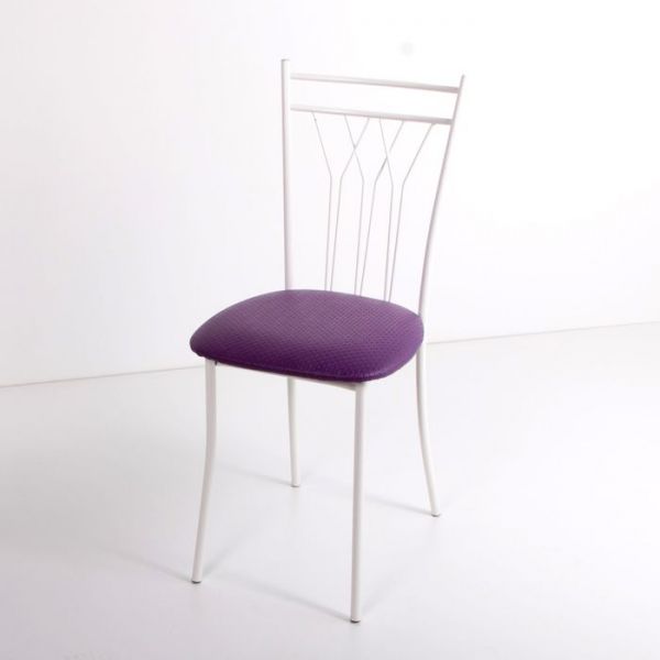 Стул на металлокаркасе Премьер СТ белый/белый