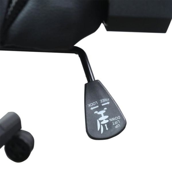 Кресло игровое BRABIX "GT Carbon GM-115", две подушки, экокожа, черное, 531932