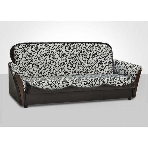 Диван "Люкс" ткань Вензель 282-1/Лаки блэк