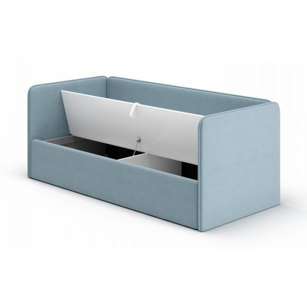 Кровать-диван Leonardo, боковина большая, 160х70 см, цвет бежевый