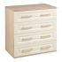 Комод Маркиза 802х460х824 сонома/крем-сатин