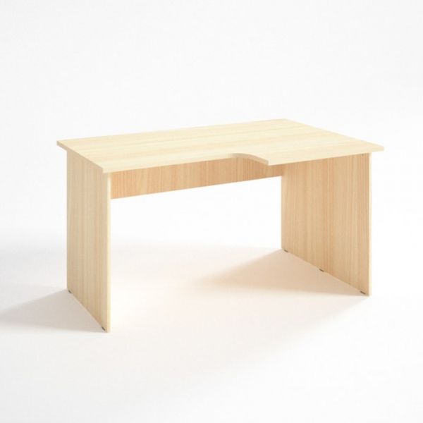 Стол угловой правый СП14.9.7, 1400х900/680х750 мм, белый шагр