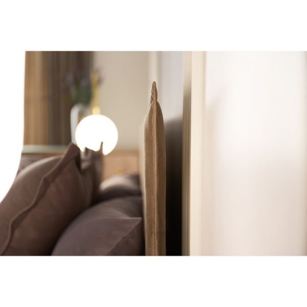 Кровать «Олимпия» без ПМ, 140 ? 200 см, ортопедическое основание, цвет velutto 05