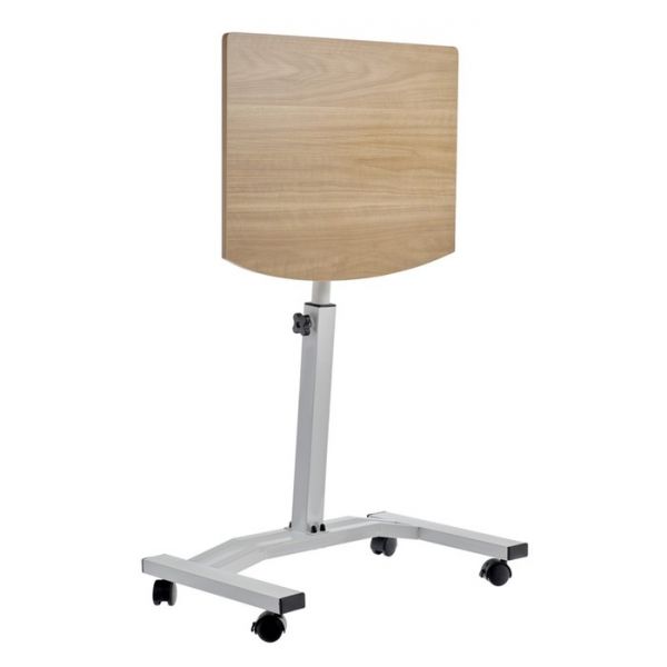 Стол  «Ролет», многофункциональный на колёсах, мдф, металл, цвет тёмное дерево / чёрный