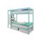 Детская двухъярусная кровать Бельмарко Svogen мятный