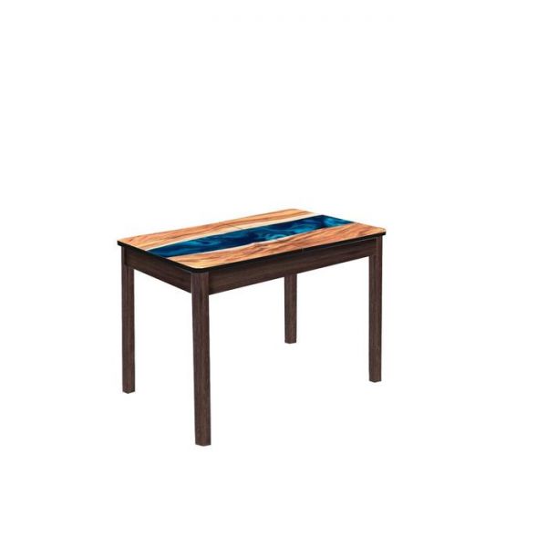 Стол раздвижной «Триумф», 870(1170) ? 600 ? 750 мм, опоры хром, цвет венге / 236743954