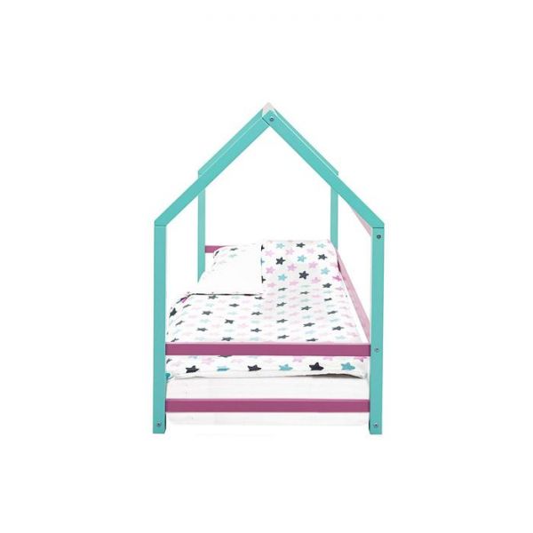 Детская кровать-домик Монтессори Бельмарко Svogen мятный-лаванда