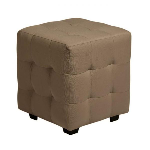 Пуф Генри 400х400х420 Рогожка BROWN