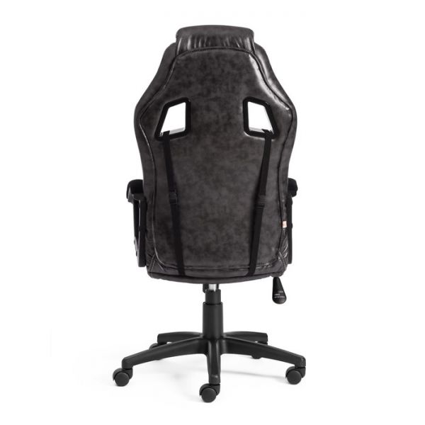 Кресло DRIVER экокожа/ткань серый/черный 2 TONE/11