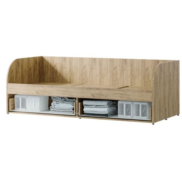 Кровать односпальная Тренд 1860х800 крафт/белый фп