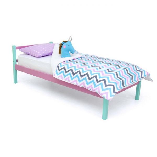 Детская кровать "Svogen classic мятный-лаванда"