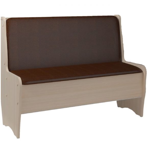 Кухонный уголок Трапэзи ЭНА 1644х1244х830 САЛАМАНДЕР-рыжий /Дуб Девонширский