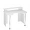 Стол СКЛ-Игр120 с надстройкой, 1200 ? 900 ? 950 мм, цвет белый жемчуг