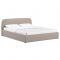 Кровать Илона, 1600х2000, ортопедическое осн+ПМ, Шерлок/Бежевый