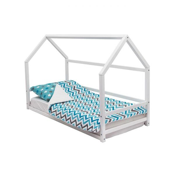 Детская кровать-домик Монтессори Бельмарко Svogen белый