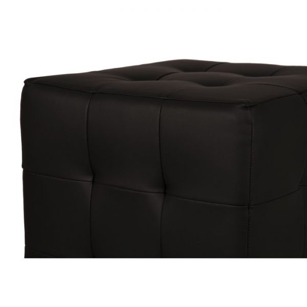 Пуф Стенли, 400х400х420, Черный