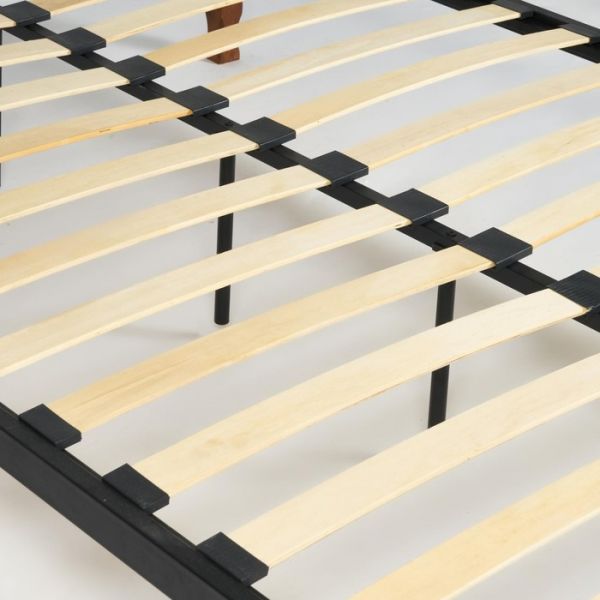 Кровать CANZONA Wood slat120х200 см , красный дуб/черный