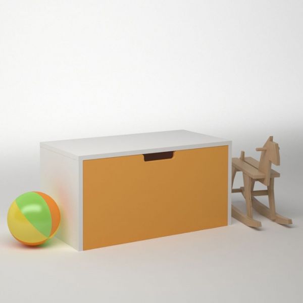 Модуль 1 ящик ДМ-Т-1-4, 900 ? 450 ? 450 мм, корпус белый, фасад белый