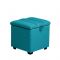 Пуф Осло мини 400х400х410 Рогожка AZURE