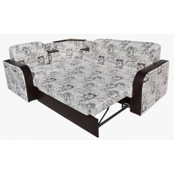 Диван угловой "Эльза-5", ткань велюр Город-1/Ecotex A 213
