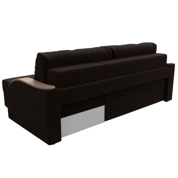 Угловой диван «Дарси», механизм еврокнижка, микровельвет, цвет бежевый