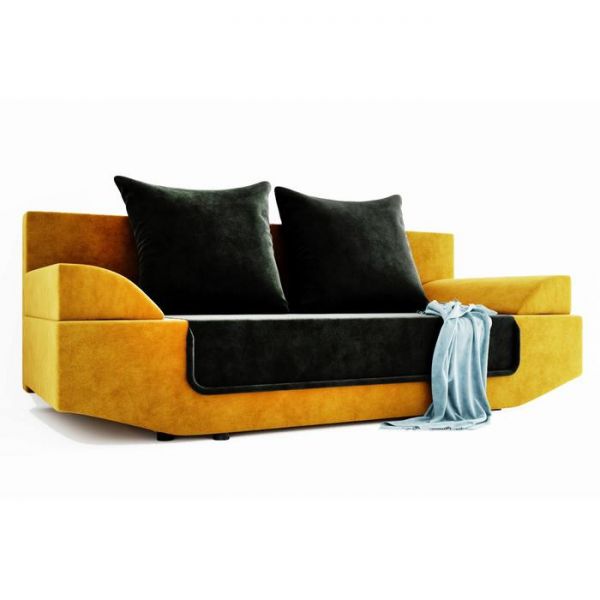 Диван прямой «Амаретто», пружинный блок, механизм еврокнижка, цвет селфи 08 / селфи 07