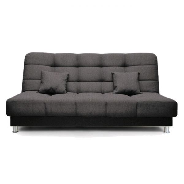 Диван «Идальго», с подушками, механизм книжка, рогожка, цвет savana grey