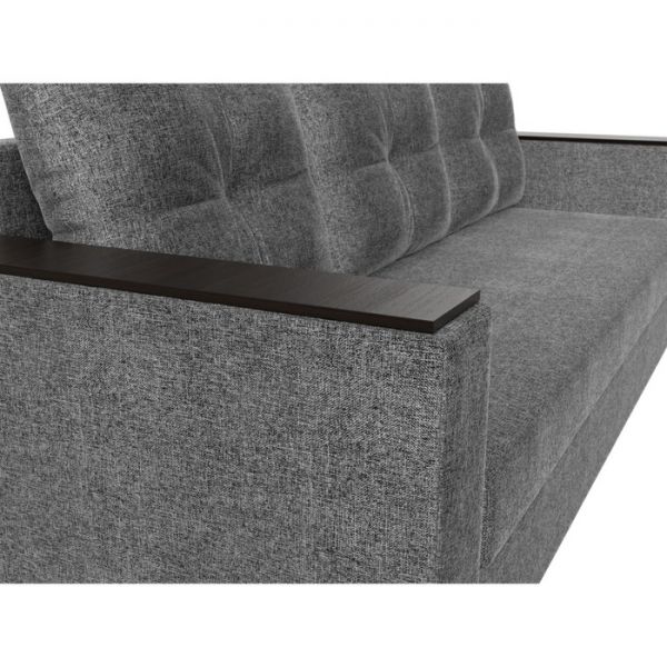 Диван прямой «Атланта лайт», без стола, еврокнижка, рогожка, цвет бежевый