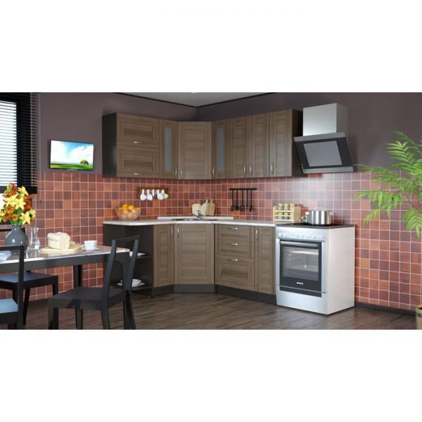 Кухонный гарнитур Кира оптима 1500*1800