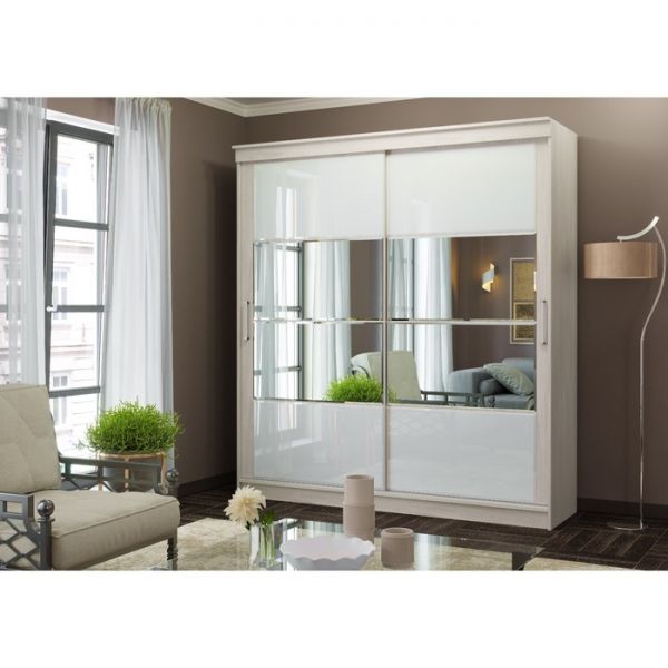 Шкаф-купе 2000 Элегант 5, 2000х620х2200, Анкор светлый