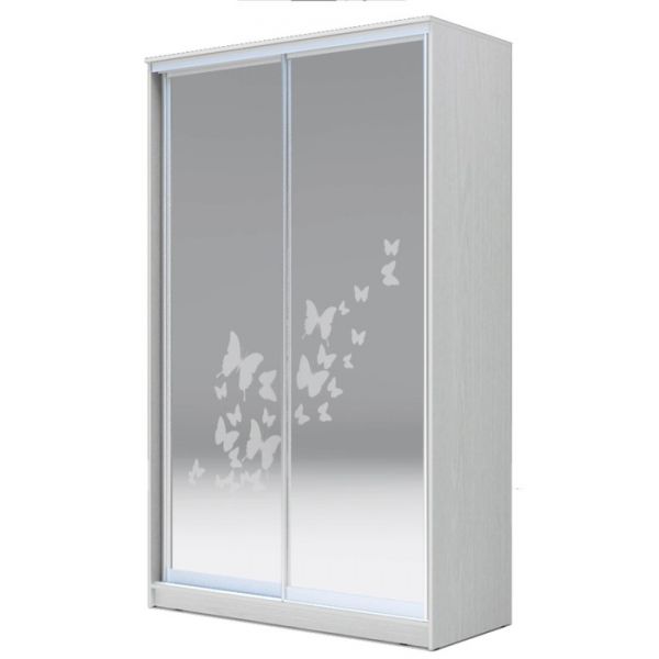 Шкаф-купе Хит-24-14-66 Венге магия, Бабочки