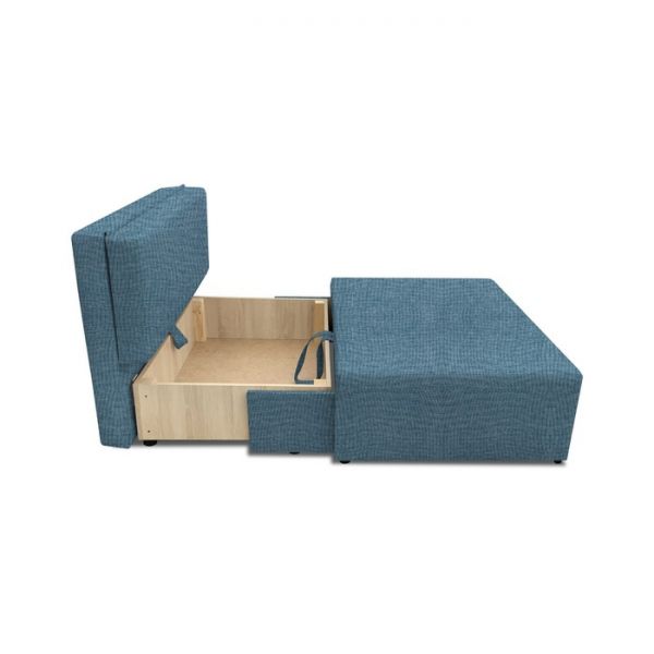 Детский диван «Капитошка», еврокнижка, рогожка, цвет savana plus ash