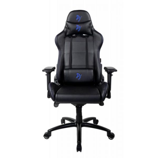 Кресло игровое Arozzi Verona Signature Black PU - Blue Logo
