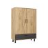 Шкаф  с ящиком малый ЛОФТ Тб-1 1000х450х1420 Дуб Бунратти/ Малави