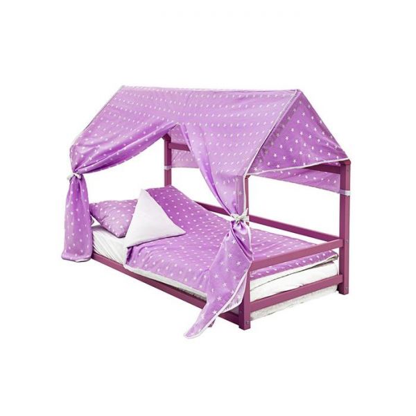 Детская кровать-домик Монтессори Бельмарко Svogen мятный