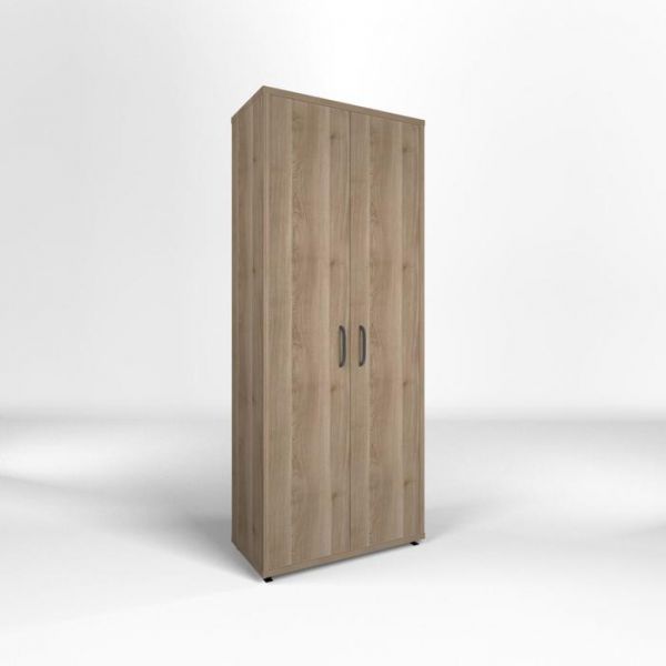 Шкаф для документов 800*400*2000 Береза мраморная