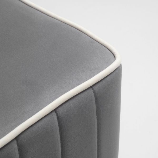 Пуф "Амма" велюр Velutto бежевый