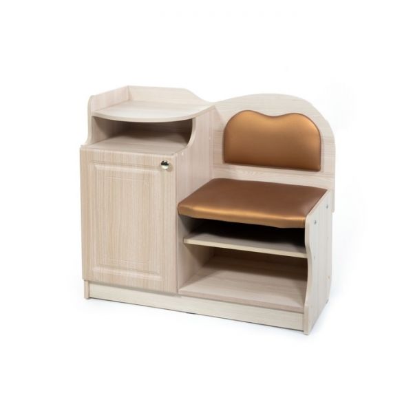 Банкетка №1, 900х430х920, Ясень/Коричневый(109)