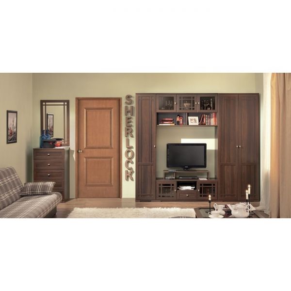 Шкаф для одежды Sherlock 12, 798 ? 590 ? 2107 мм, цвет ясень анкор светлый